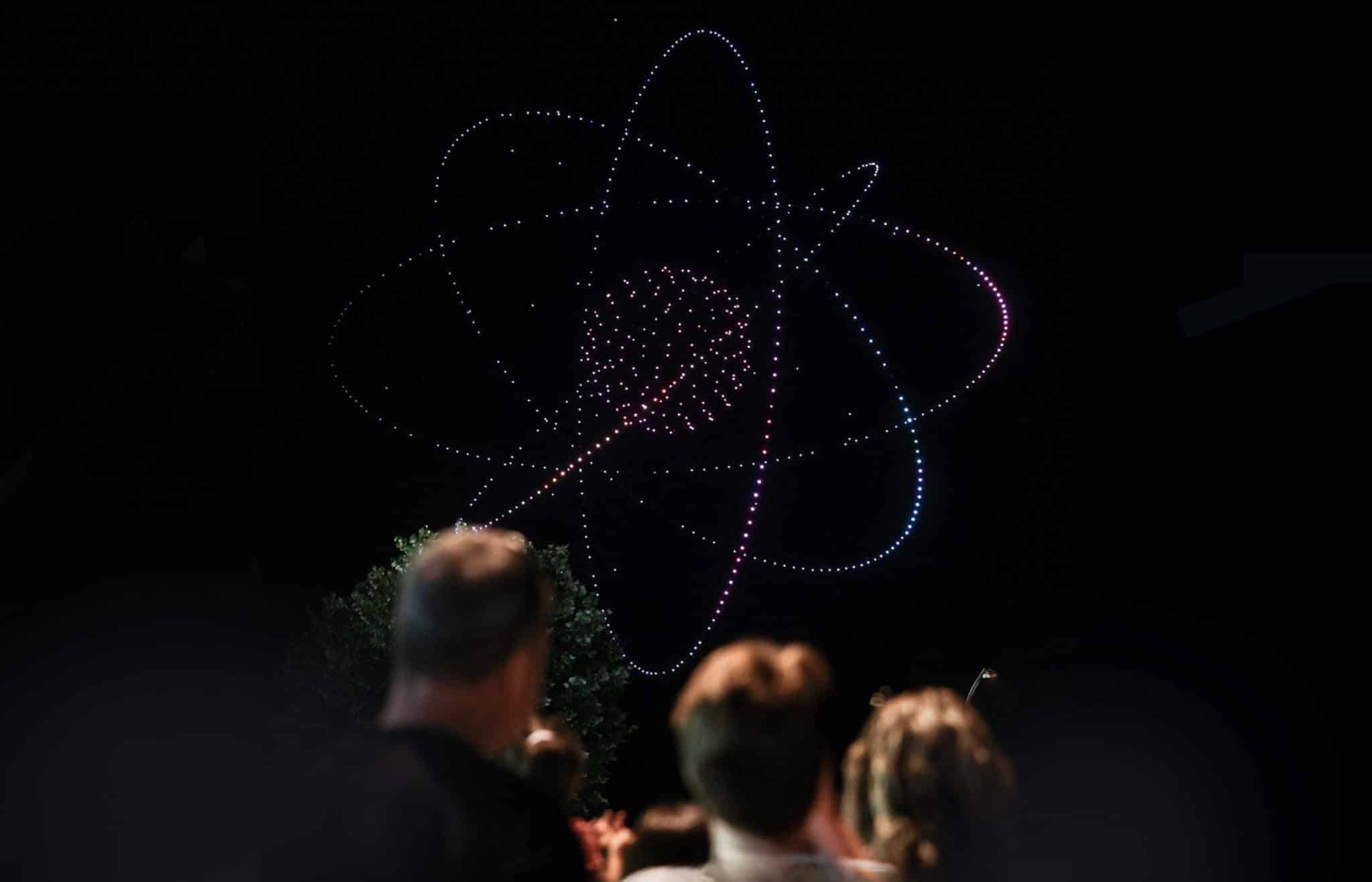 Шоу дронов на фестивале науки Konya Bilim Festivali, Конья 2026